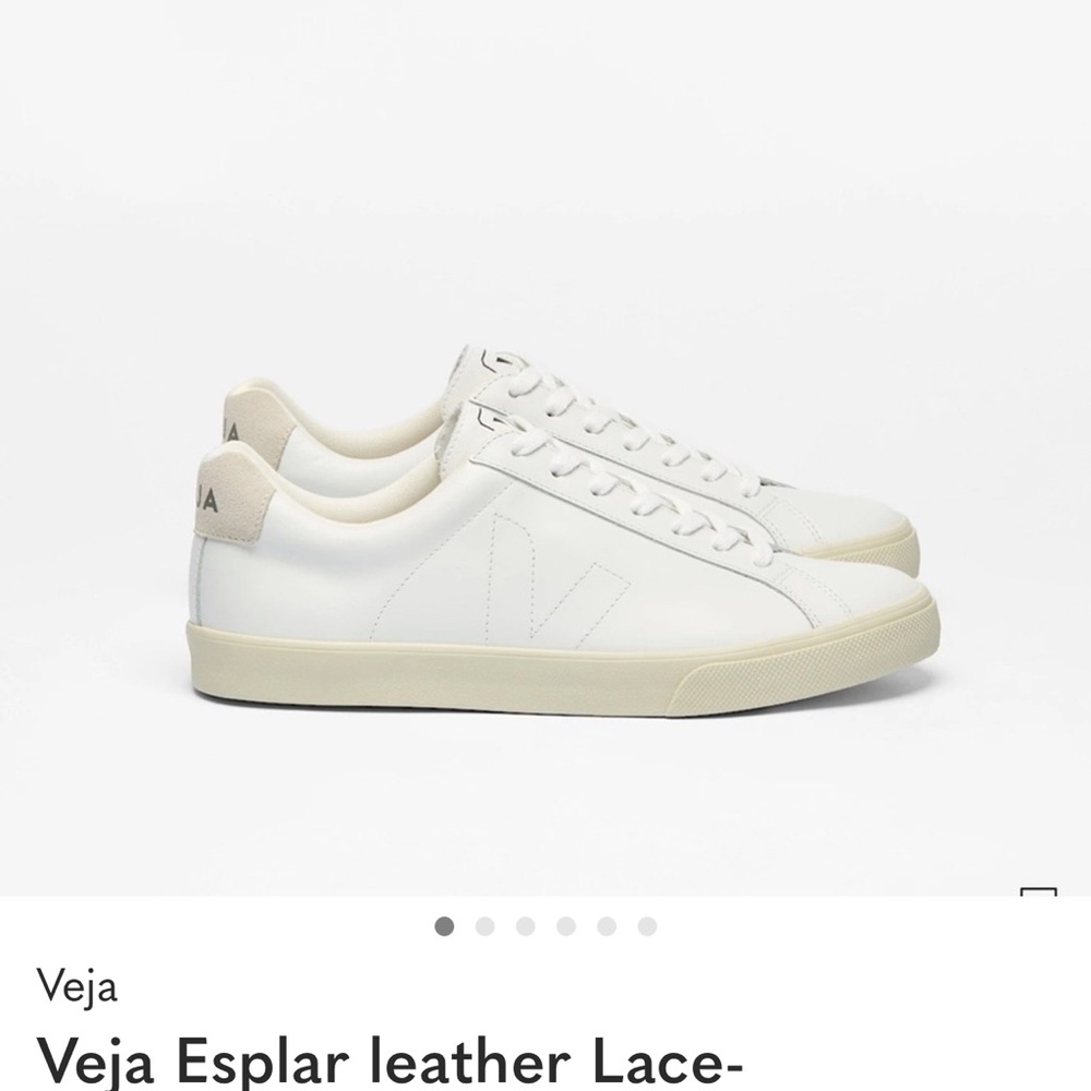 Veja Esplar White and Cream Sneakers